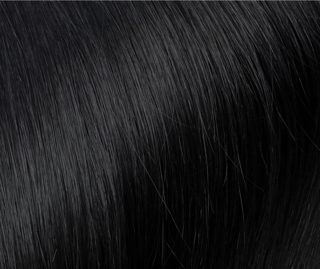 SLØX® Bondings in Farbe Dark – Echthaar Extensions