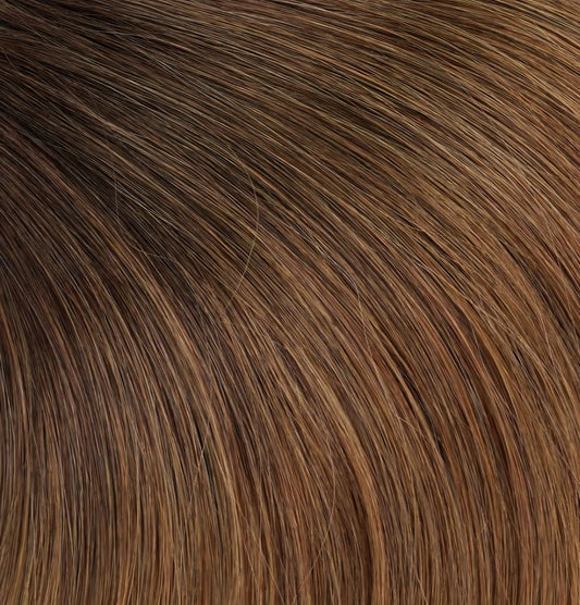 SLØX® Tressen in Farbe Hazelnut – Echthaar Extensions